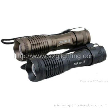 GL-F010 10W rechargeable and dimmable flashlight